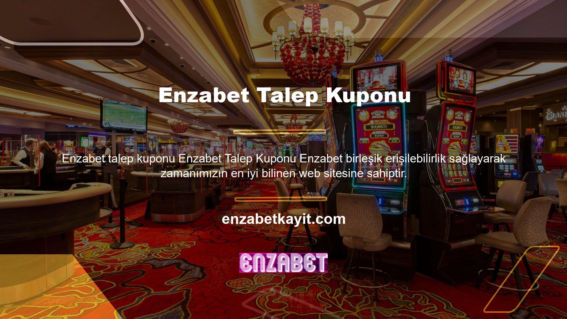 Enzabet uzun süredir değerini kanıtlayan bir marka olarak tanımlanan ünlü yabancı bahis alanlarından biridir